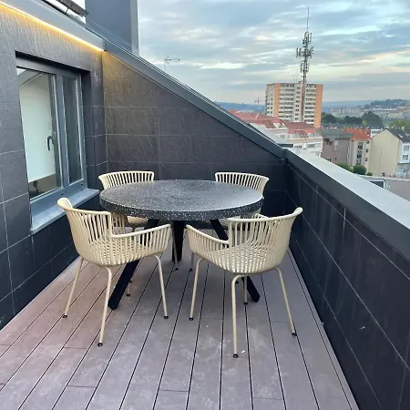 Oktheway Areal Terrace Apartment Oleiros Exterior photo